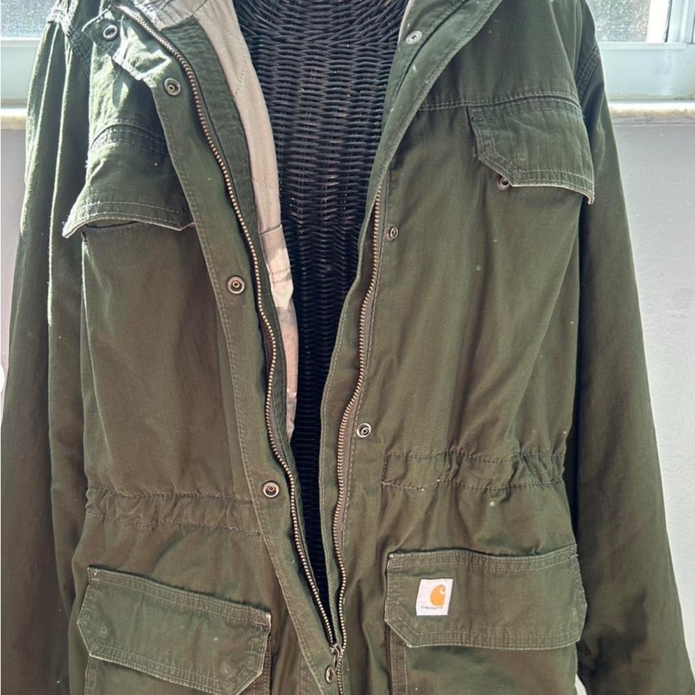 Women’s Carhartt Olive Military Style Jacket